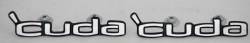 Door Panel Emblems 1970-74 Cuda