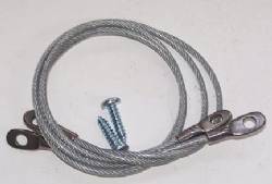 Hood Pin Cables 25" 1969 Daytona 1968-71 B-Body