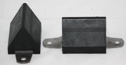 Rear Axle Bumpers 1968-70 Plymouth B-Body Except 440/Hemi