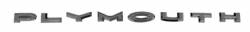 Hood/Trunk Letters 1963 Plymouth