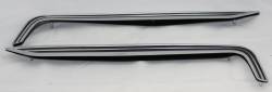 Hood Inserts Satin Chrome 1968-69 Coronet