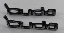 Polished Door Panel Emblems 1970-74 Cuda.