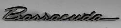 Trunk Emblem 1968 Barracuda