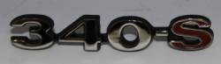 340-S Fender Emblem 1969 Barracuda