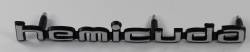 Hood Emblem 1970-71 Hemi Cuda Brushed