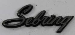 Quarter/Trunk Emblem 1971-74 Satellite Sebring
