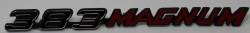 383 Magnum Hood Emblem 1971 Charger