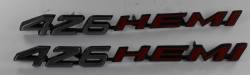 426 Hemi Emblems 1970-71 Challenger Shaker Hood