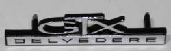 Glove Box Door Emblem 1967 GTX