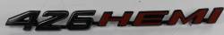 426 Hemi Hood Emblem 1971 Charger 1970-71 Challenger Rallye Hood
