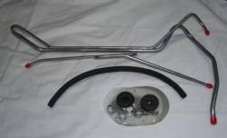 Fuel Tank Vent Line Stainless Steel 1970 Cuda Convertible