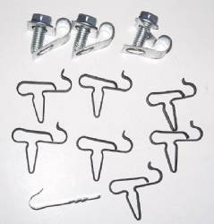 Brake Line Clip Set 1967-75 A-Body and 1962-70 B-Body