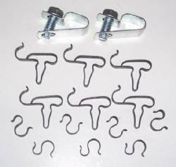 Fuel Line Clip Set 3/8" 5/16" and 1/4" 1970 B-Body