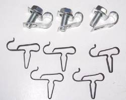 Fuel Line Clip Set 3/8" 1971-74 B-Body, 1970-74 E-Body