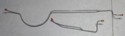 Rear Axle Brake Line Stainless Steel 1978-79 Dodge Truck 2 WD STD Suspension