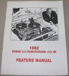1962 Dodge 413 Super Stock Feature Manual