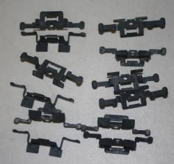 Convertible Well Trim Clip Set 1968-70 B-Body Convertible