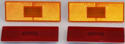 Side Marker Reflector Set 1970 Plymouth B-Body, 1970-71 Duster