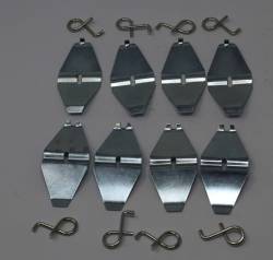 Brake Shoe Anchor Springs and Clips 1956-59