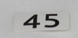 Brake Booster Decal #45 1971 340/383/440