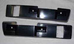 Black Front Arm Rest Bases 1968-72 A-Body