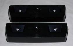 Black Rear Arm Rest Bases 1968-72 A-Body