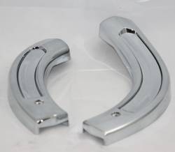 Chrome Bench Seat Hinge Covers 1962-63 B-Body