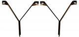Front Bumper Brackets 1967-69 Barracuda