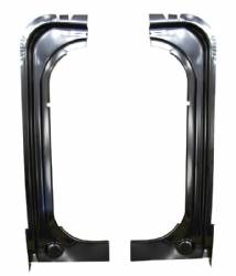 Trunk Gutters Pair 1970-74 Cuda