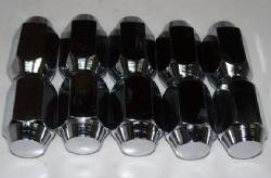 Chrome Lug Nuts QTY 10 1964-70 B/E-Body Left Hand Thread