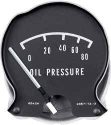 Oil Pressure Gauge 1968-70 B-Body Rallye Dash