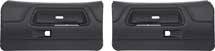 Black Door Panels 1970-74 Challenger