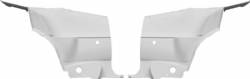 White Rear Interior Panels 1970-74 Challenger Hardtop