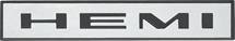 Hemi Trunk Emblem  1967-69 Plymouth