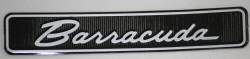 Dashpad Emblem 1971-74 Barracuda