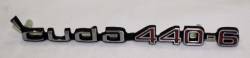 Hood Emblem 1970-71 Cuda 440-6