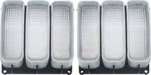 Parking Lamp Lenses 1971-72 Duster Sharks Tooth Grille