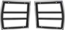 Tail Light Bezels 1968 Dart