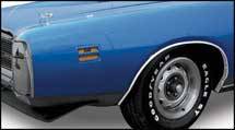 Wheel Opening Moldings 1971-72 Charger