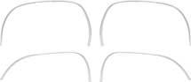 Wheel Opening Moldings 1970-74 Valiant Scamp