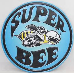 Super Bee Tin Sign