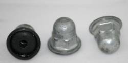 1/8" Stud .53 Tall Acorn Emblem Nut QTY 3