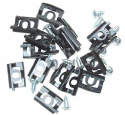 Rear Window Molding Clip Set 1968-69 Barracuda Notchback