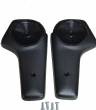 Black Bucket Seat Hinge Covers Some 1971-up A/B-Body 1972-74 E-Body