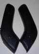 Black Bench Seat Hinge Covers 1971-74 B-Body