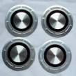 Magnum Wheel Center Cap Inserts Set of 4