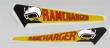Ramcharger Hood Door Decals 1971 Charger/Super Bee