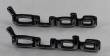 Polished Door Panel Emblems 1970-74 Cuda.