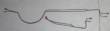 Rear Axle Brake Line Mild Steel 1974 B-Body 8-3/4