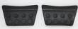 Clutch and Brake Pedal Pads  1962-66 A-Body, 1962-65 B-Body